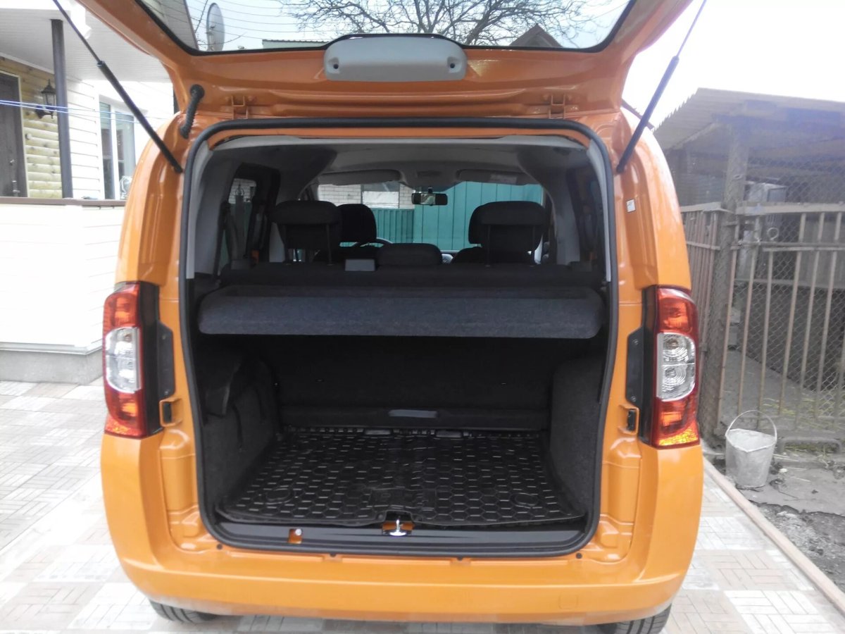 Фиат Фиорино габариты багажника