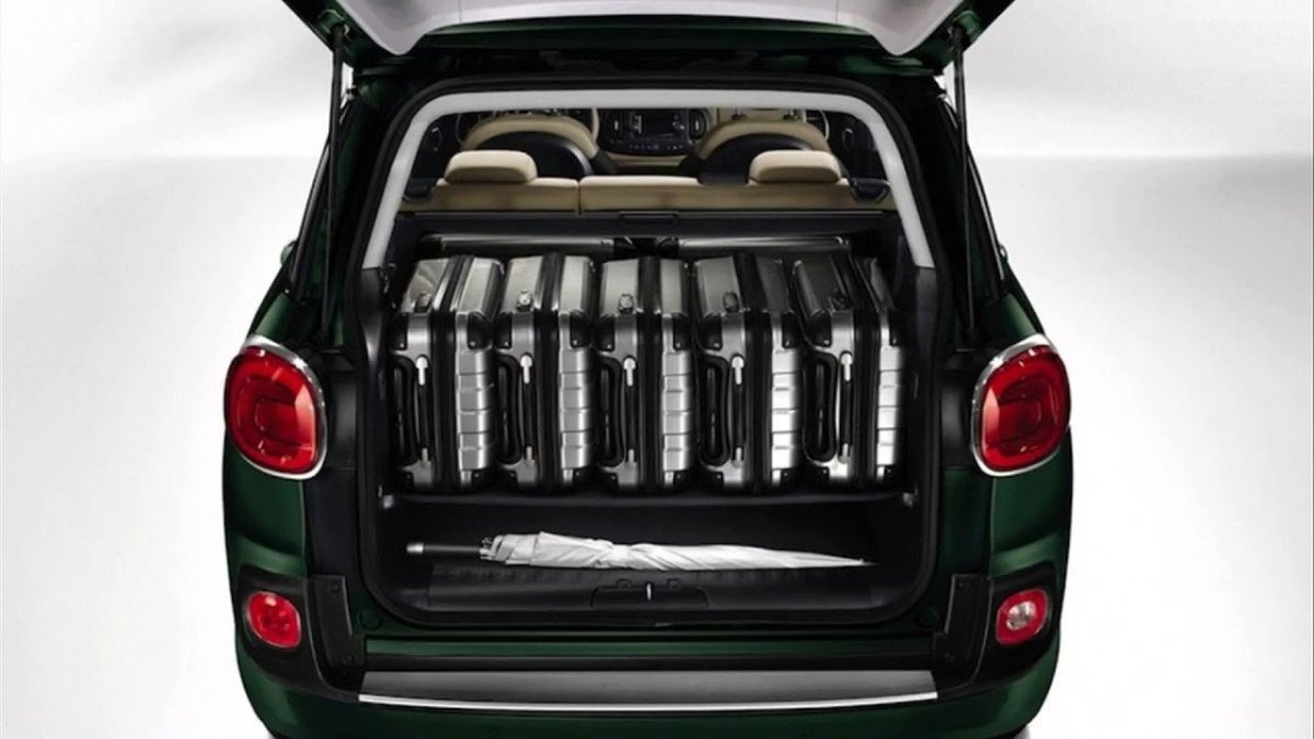 Fiat 500l Trekking багажник