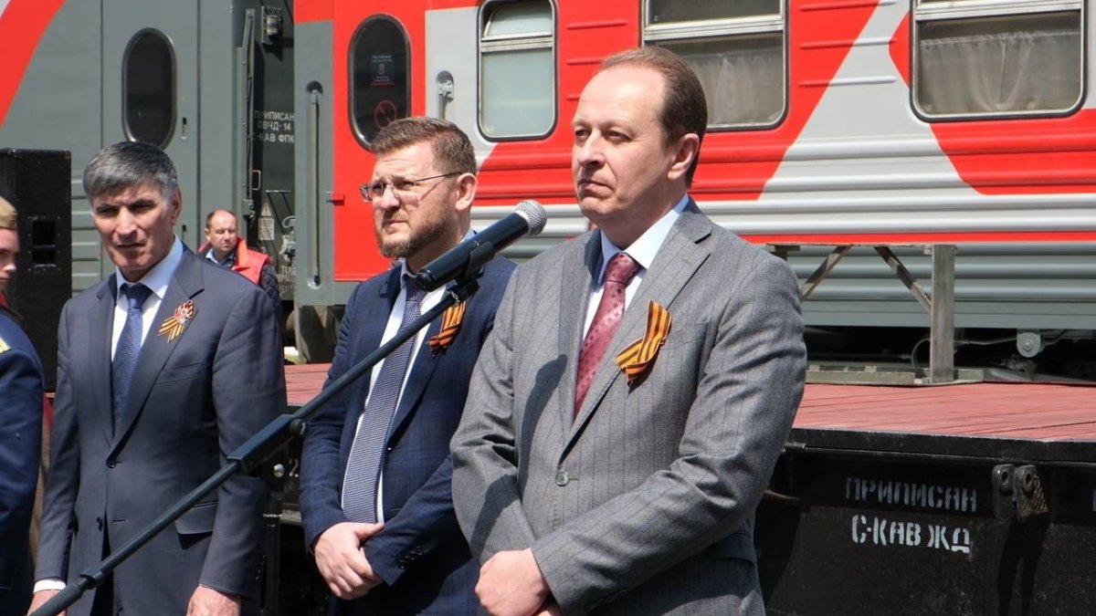 Поезд Победы Махачкала