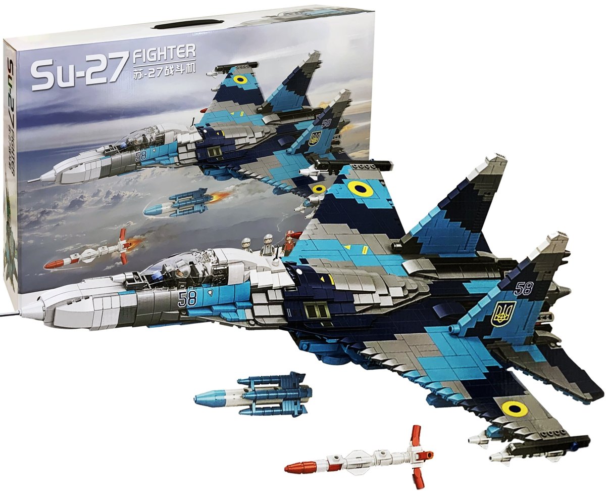 Лего истребитель Су 27