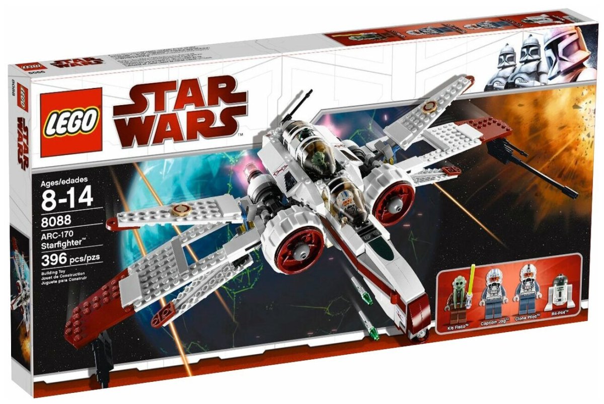 LEGO Star Wars 8088 Звездный истребитель Arc-170
