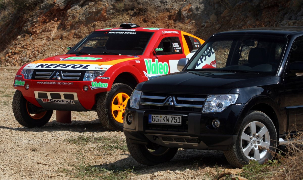 Митсубиси Паджеро 4 ралли