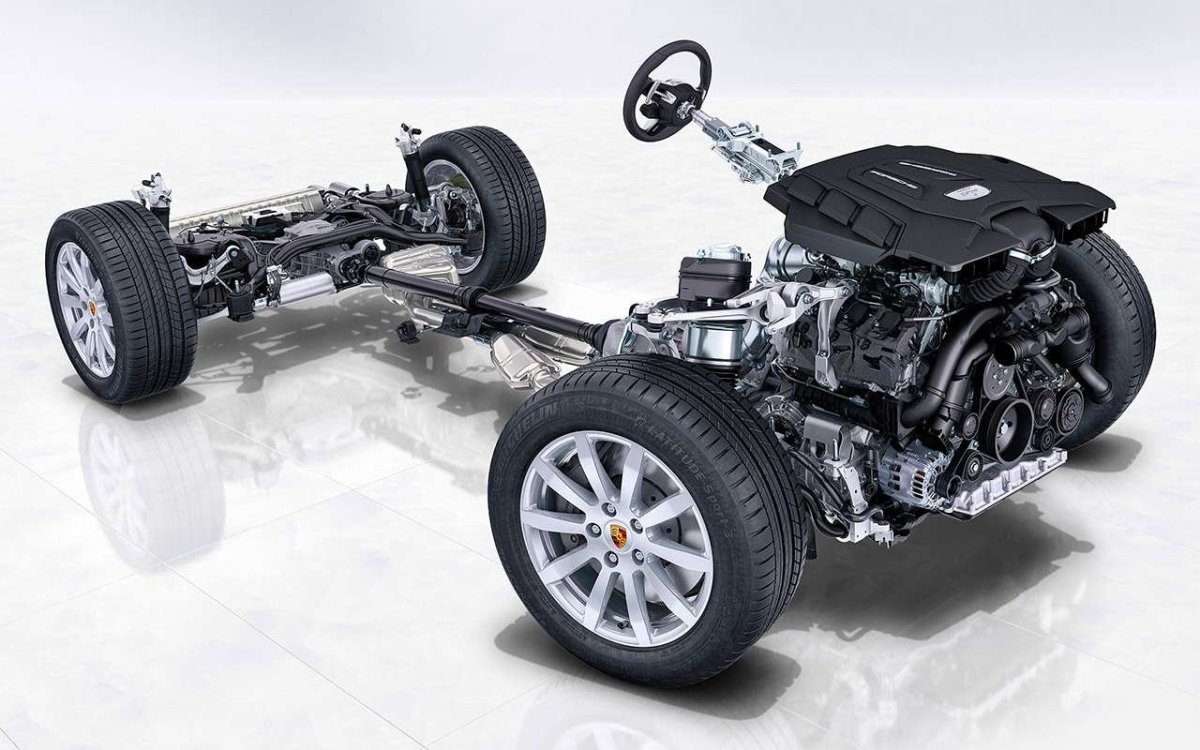 Подвеска Порше Кайен 2018