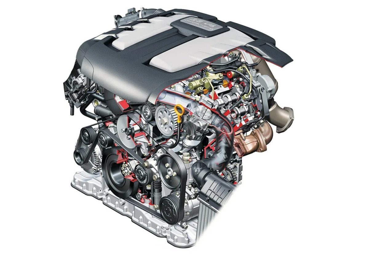 Двигатель Cayenne 3.0 Diesel